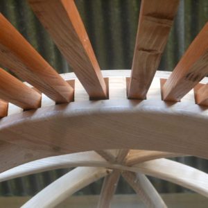 Yurt Roof wheel Fron Farm Yurts