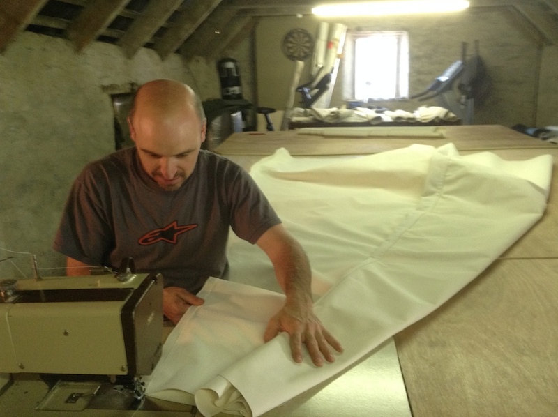 Sewing a Yurt Canvas 