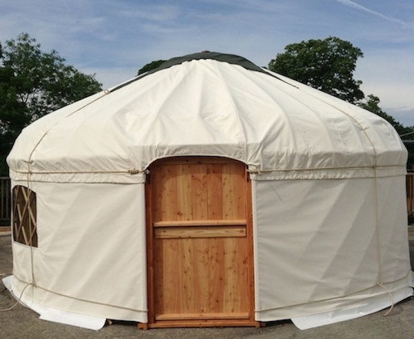 We make traditional handcrafted Yurts and Gers. The bentwood Yurt, has steam bent roof poles and the Ger has straight poles. All frames made using locally sourced ash, larch and oak. We tailor each yurt to suit your need, size and budget and colour.